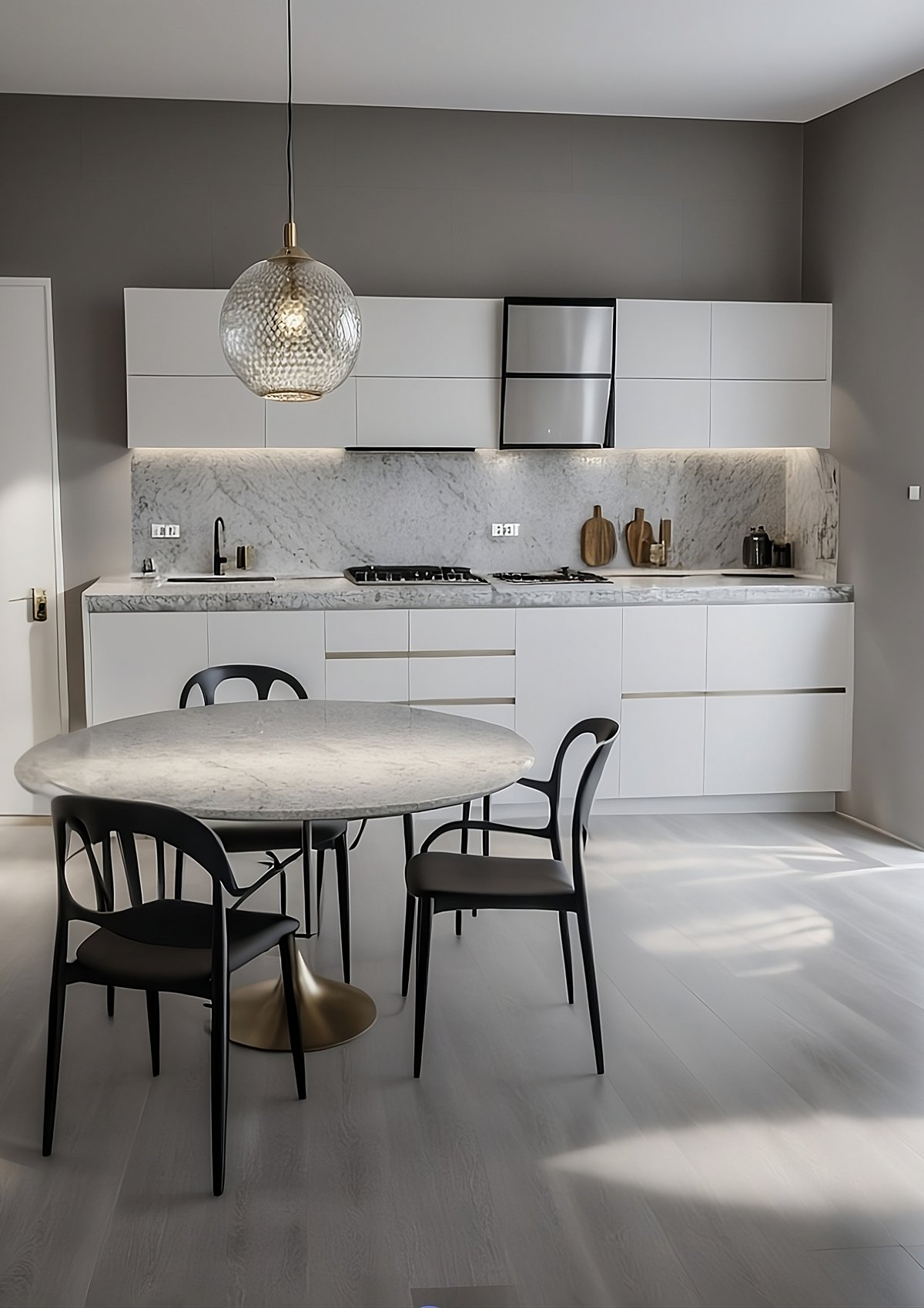 Progetto di design per cucina